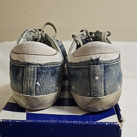 Men's Blue Sneakers - Picture 3 of 4